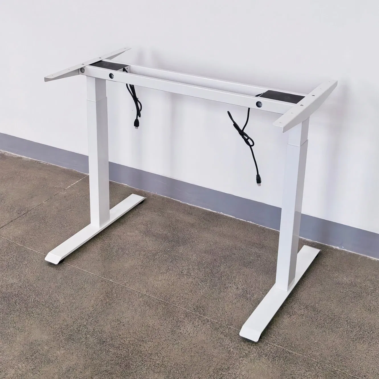 Ws-Sg2bj-11 Ergonomic Dual Motor Electric Modern Furniture Standing Adjustable Desk