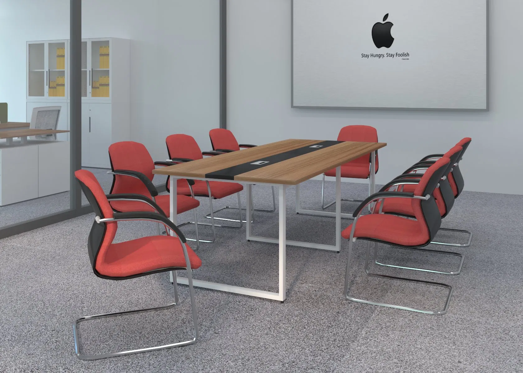 Versatile Multifunctional Conference Table for Boardrooms and Meeting Spaces Wood Conference Table Office Conference Table Meeting Table