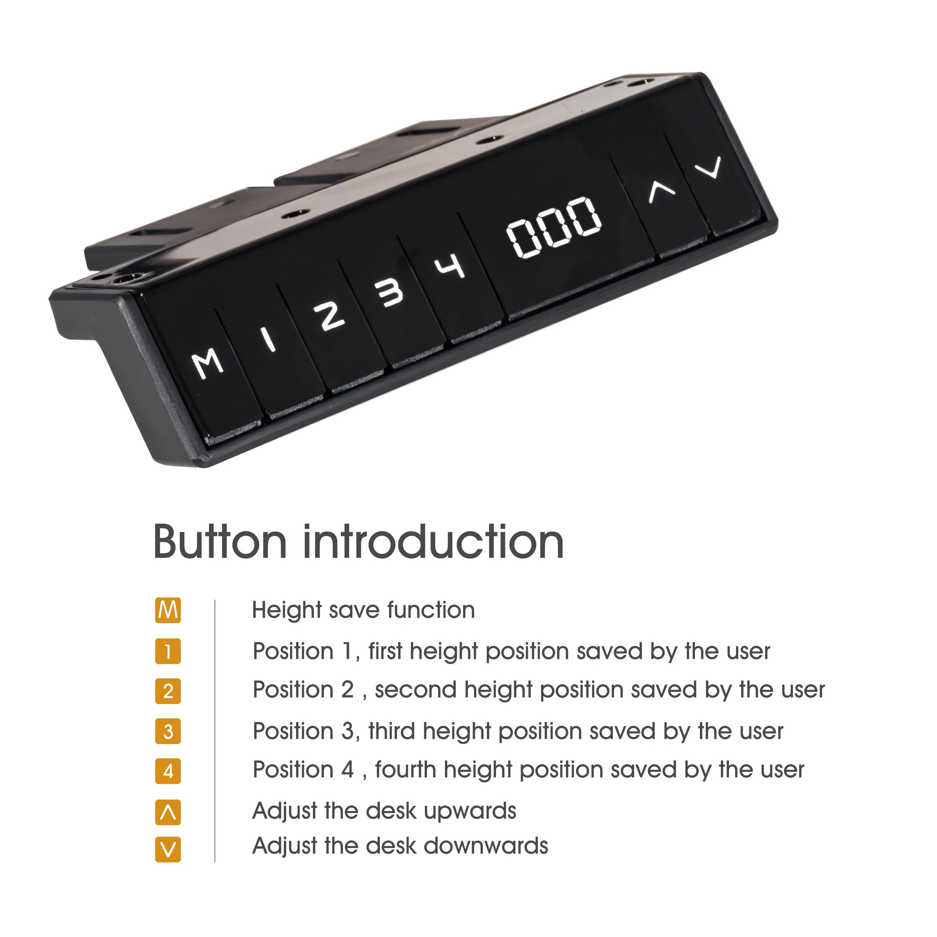 Height Adjustable Electric Ofiice Standing Desk Ergonomic OEM Standing Table