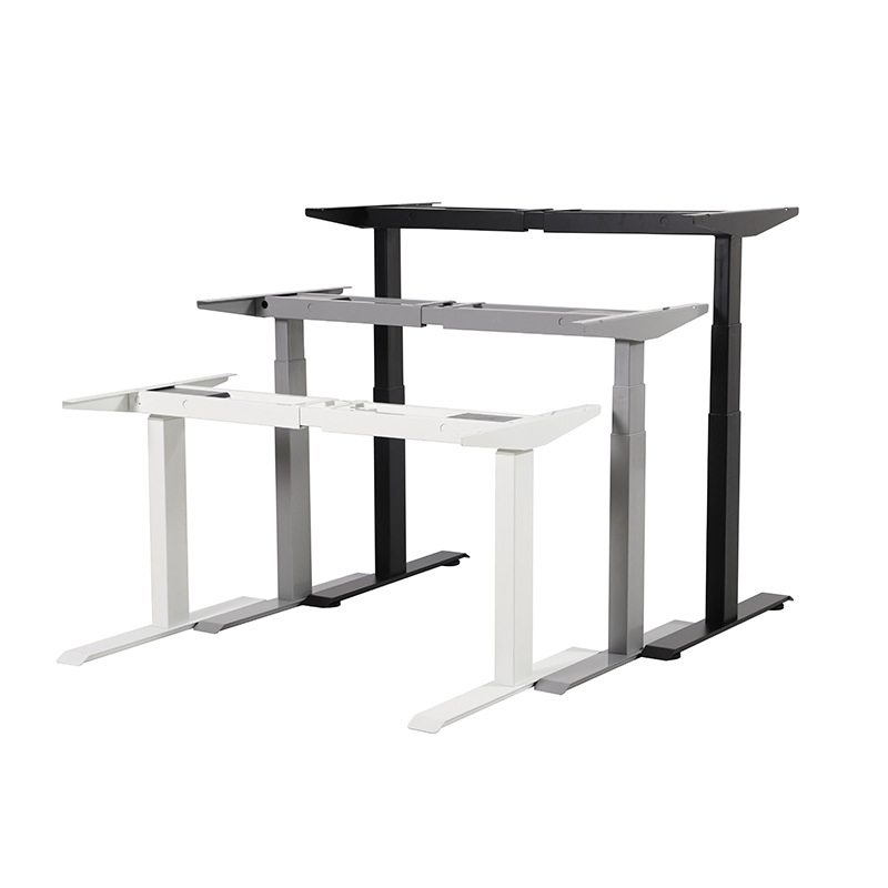 Versatile Height-Adjustable Desk with Sleek Design for Modern Offices