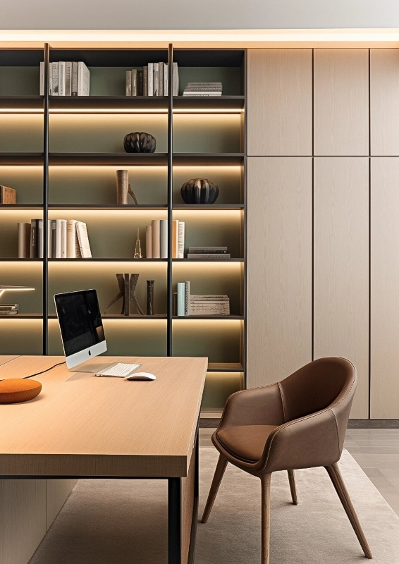 Modern Modular Bookcase for Stylish Home and Office Organization
