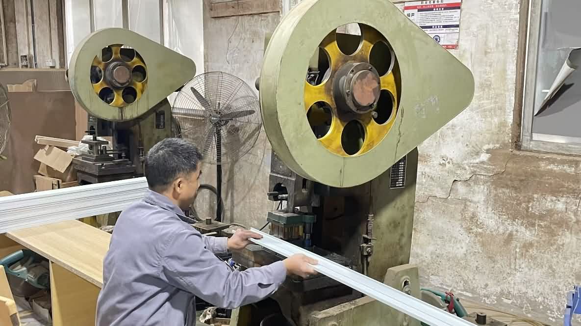 Advanced metal processing machinery for high-precision office furniture hardware