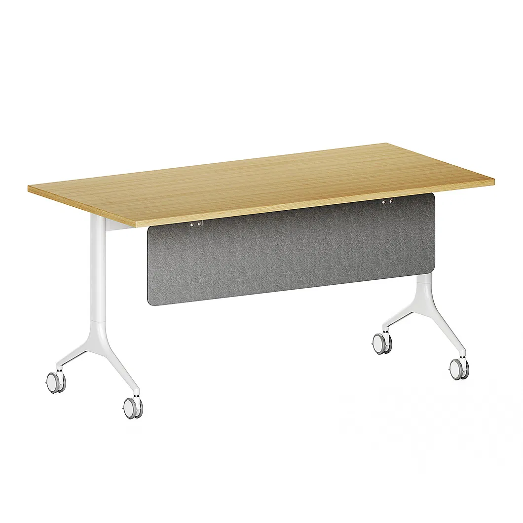High-End Conference Training Lecture Laptop Office Flip Folding Table Study Furniture