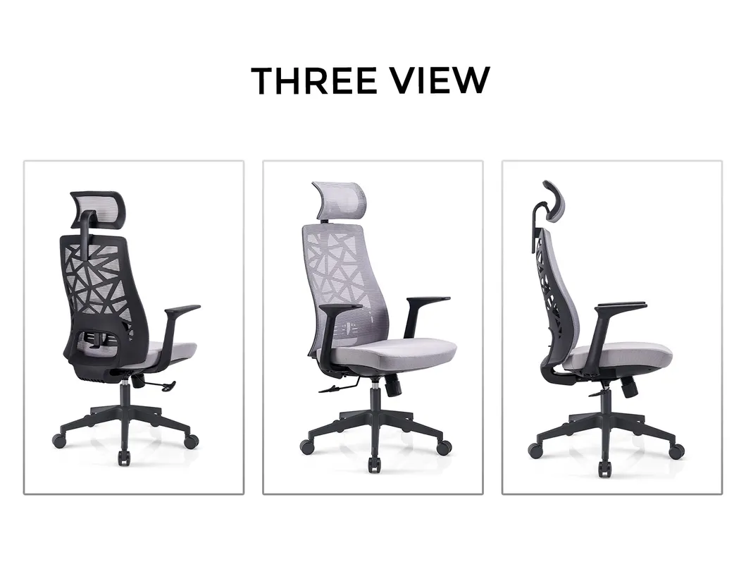 Executive Wheels Swivel Mesh Chair
