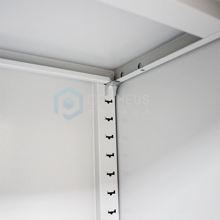 Home Office Furniture Metal File Storage Cupboard Full Height Double Door Steel Filing Cabinet with Swing Door