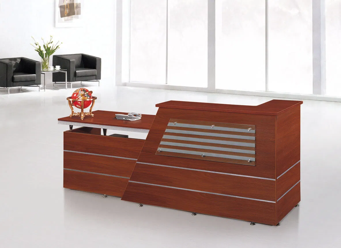 Hot Sale Wooden Office Rectangle Reception Desk (SZ-RT029)