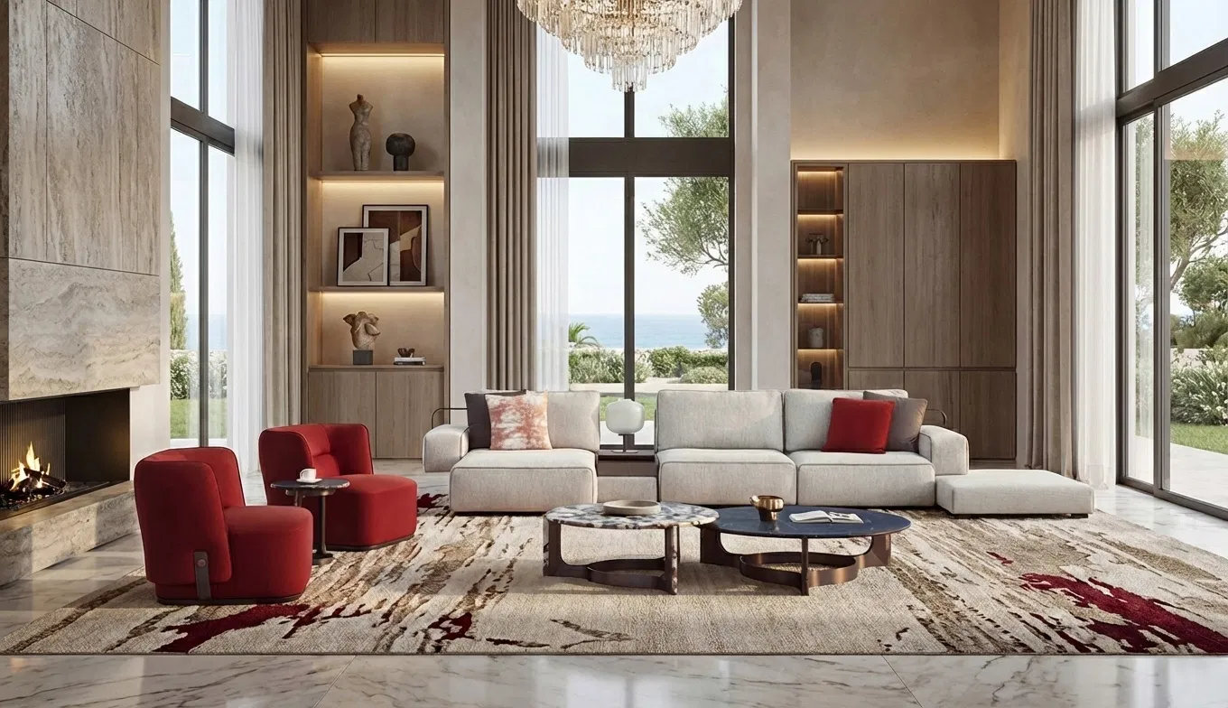 L Shape Couch Office Lounge