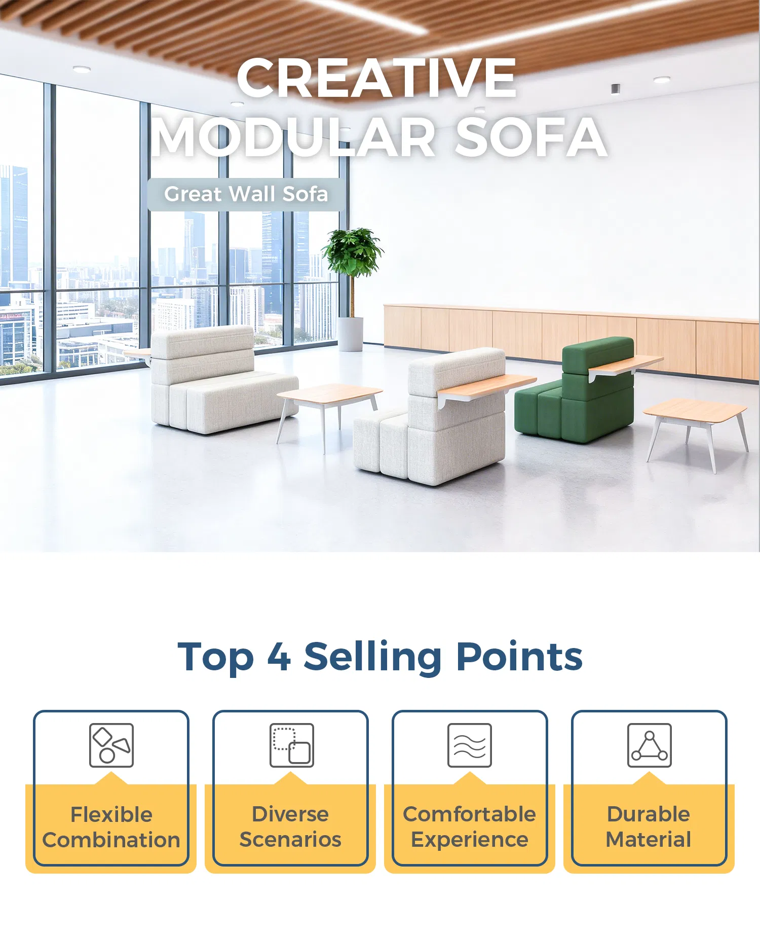 Modular Sofa Detail 1