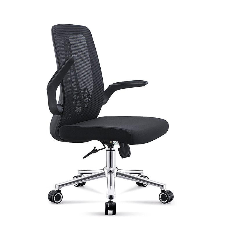 Wholesale Market Mesh Swivel Ergonomic Task Office Chair with Flip-up Arms