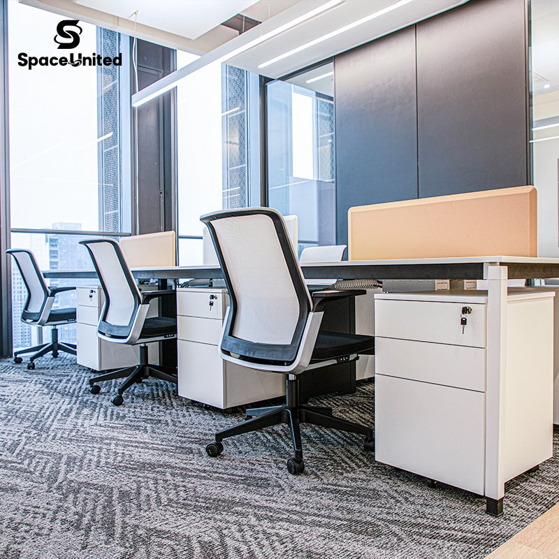 Modern Ergonomic Design Staff Office Home Mesh Fabric Swivel Task Chair