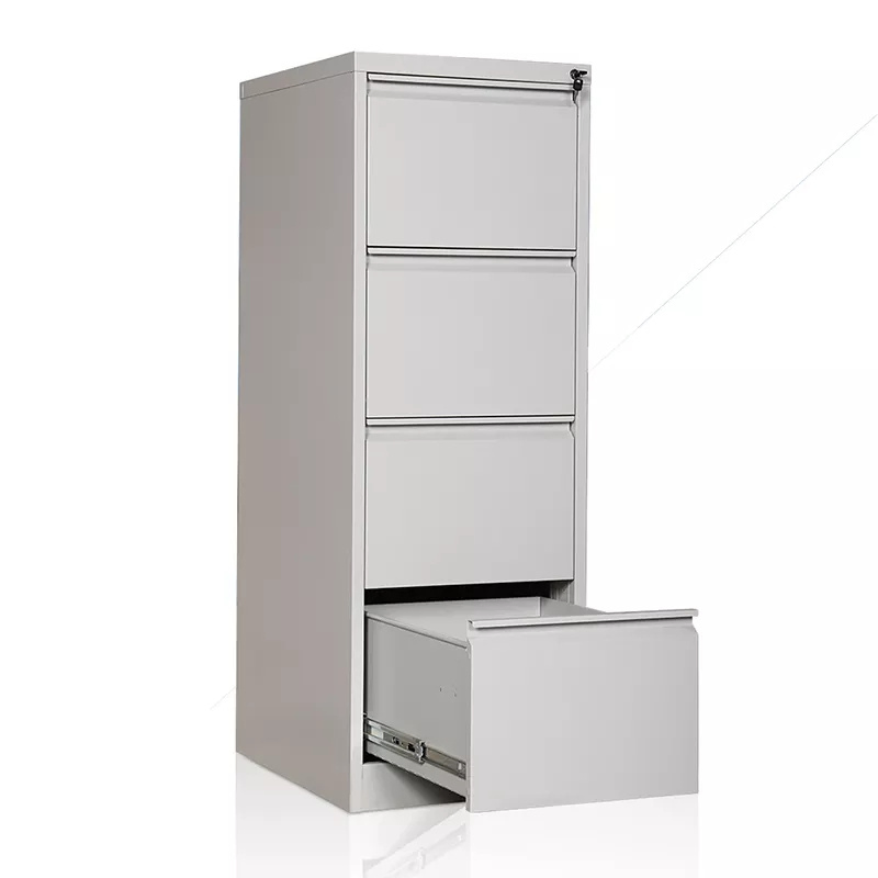 Drawer Filing Cabinet Iron Office Furniture Steel 4 Drawer Metal Cabinet