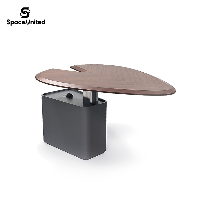 Spaceunited Modern Office Furniture Solid Wood Top Stylish Conference Table