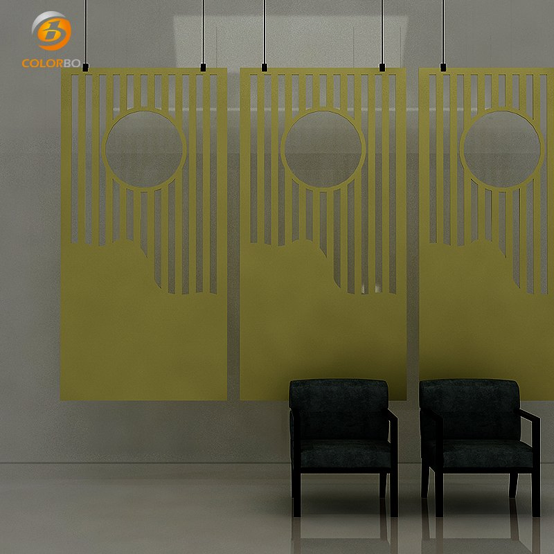 SGS Certified Carton Packed Partition Acoustic Padded Panel screen with High Quality