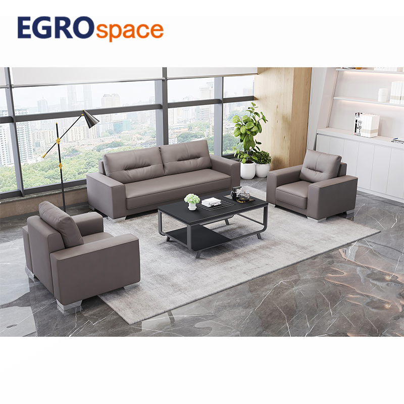 Egrospace Factory Manufacturer Furniture Recliner Lounge Leather Sectional Manager Room Office Sofa