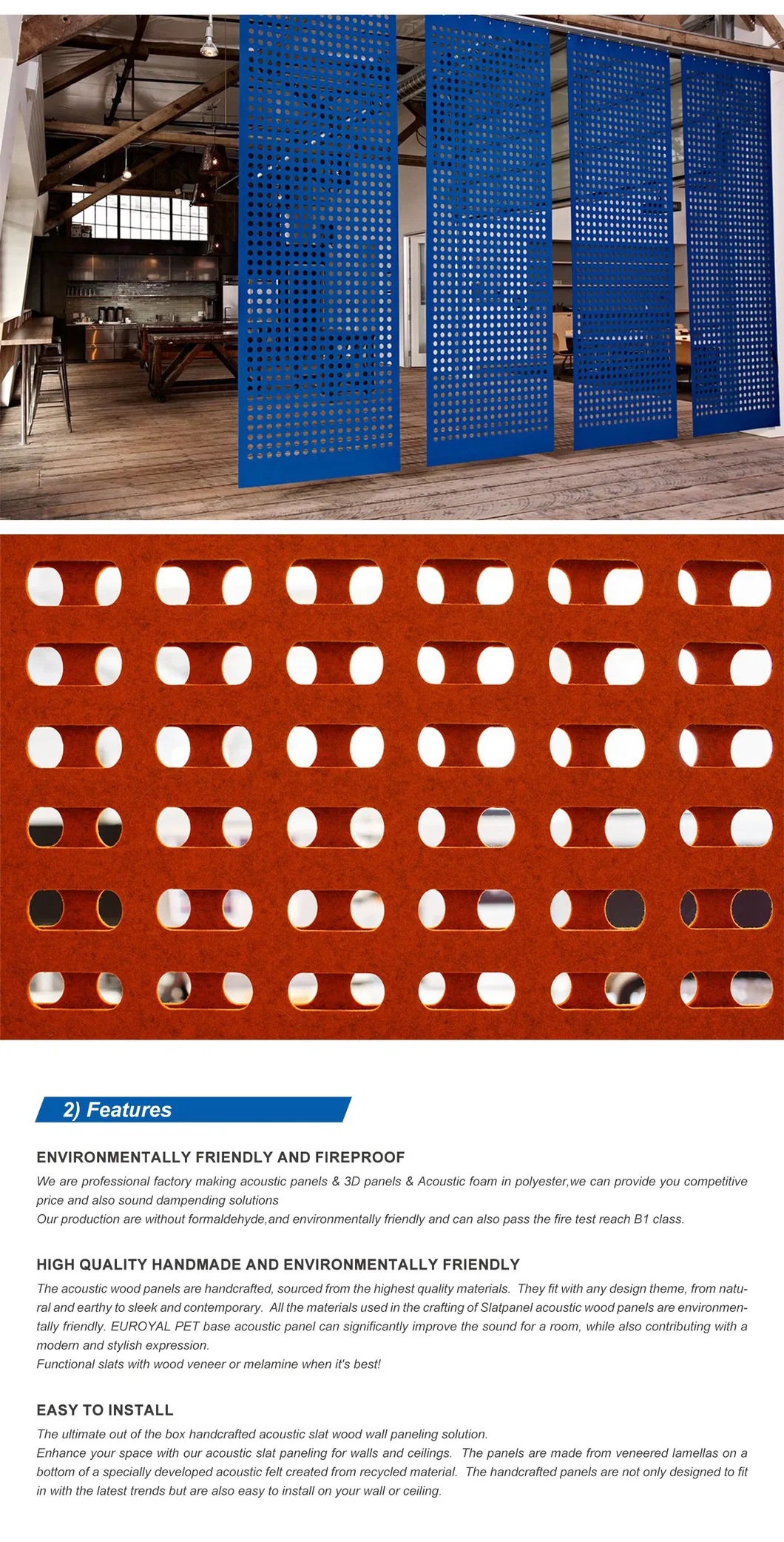 Acoustic Panel Applications