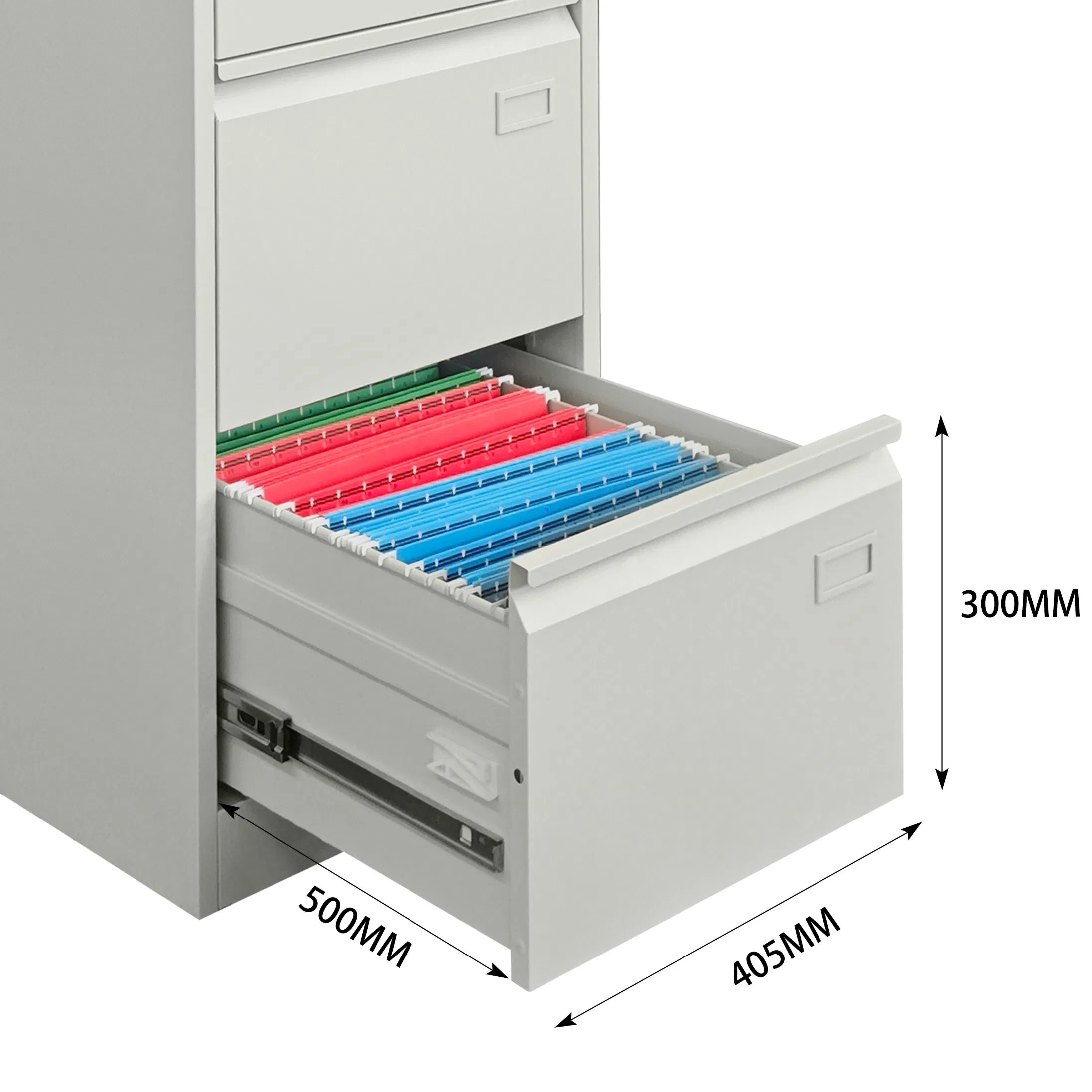 Drawer Filing Cabinet Iron Office Furniture Steel 4 Drawer Metal Cabinet