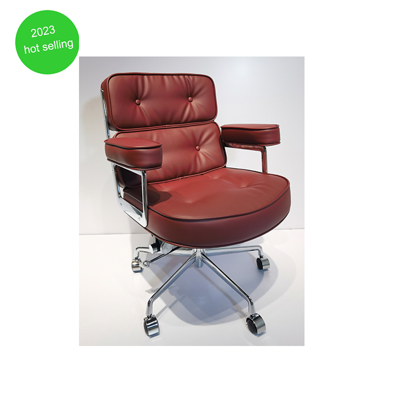 Original Office Furniture Boss Manager Executive Leather Aluminium Chair