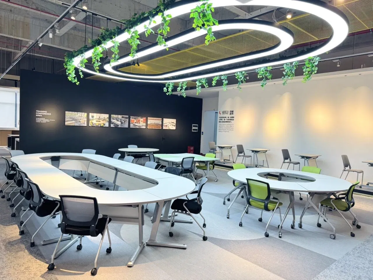 Modern Aluminium Meeting Training Folding Conference Office Table