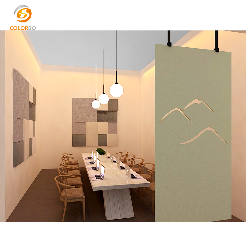 SGS Certified Carton Packed Partition Acoustic Padded Panel screen with High Quality