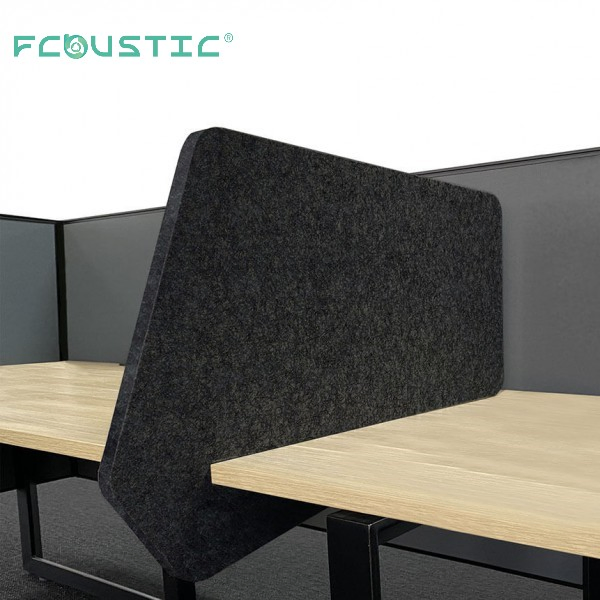 Noise Absorption Polyester Acoustic Panels Acoustic Desk Partition Screen