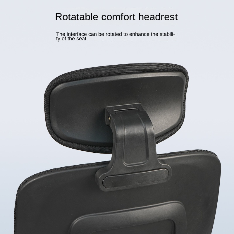 Black Mesh Student Study Room Rocking Task Cost-Effective Lumbar Support Nylon Plastic Frame Office Chairs