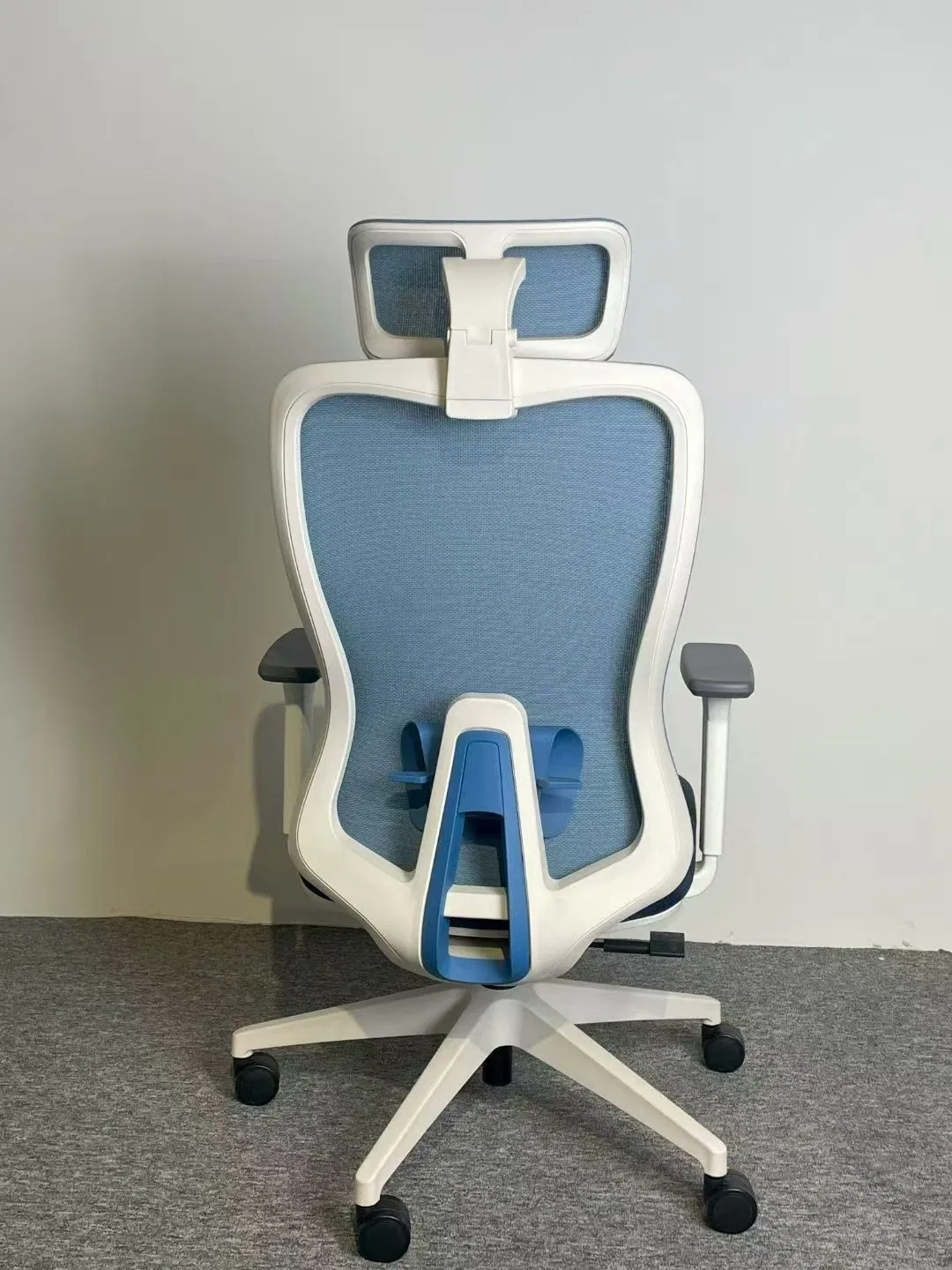 Ergonomic Mesh Office Chair, MID Back Desk Chair with Lumbar Support, Adjustable Height Task Chair for Home Office Work Study