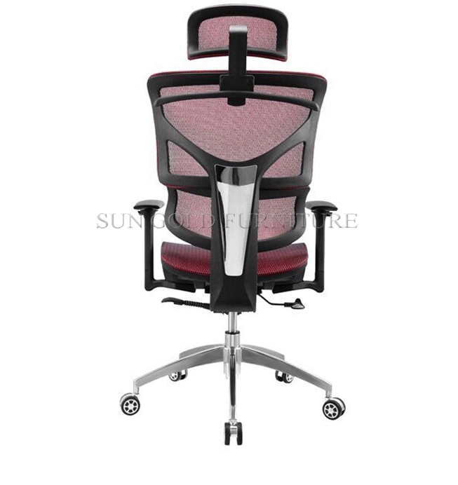 Factory Swivel Full Mesh Ergonomic Executive Office Chair with Adjustable Headrest