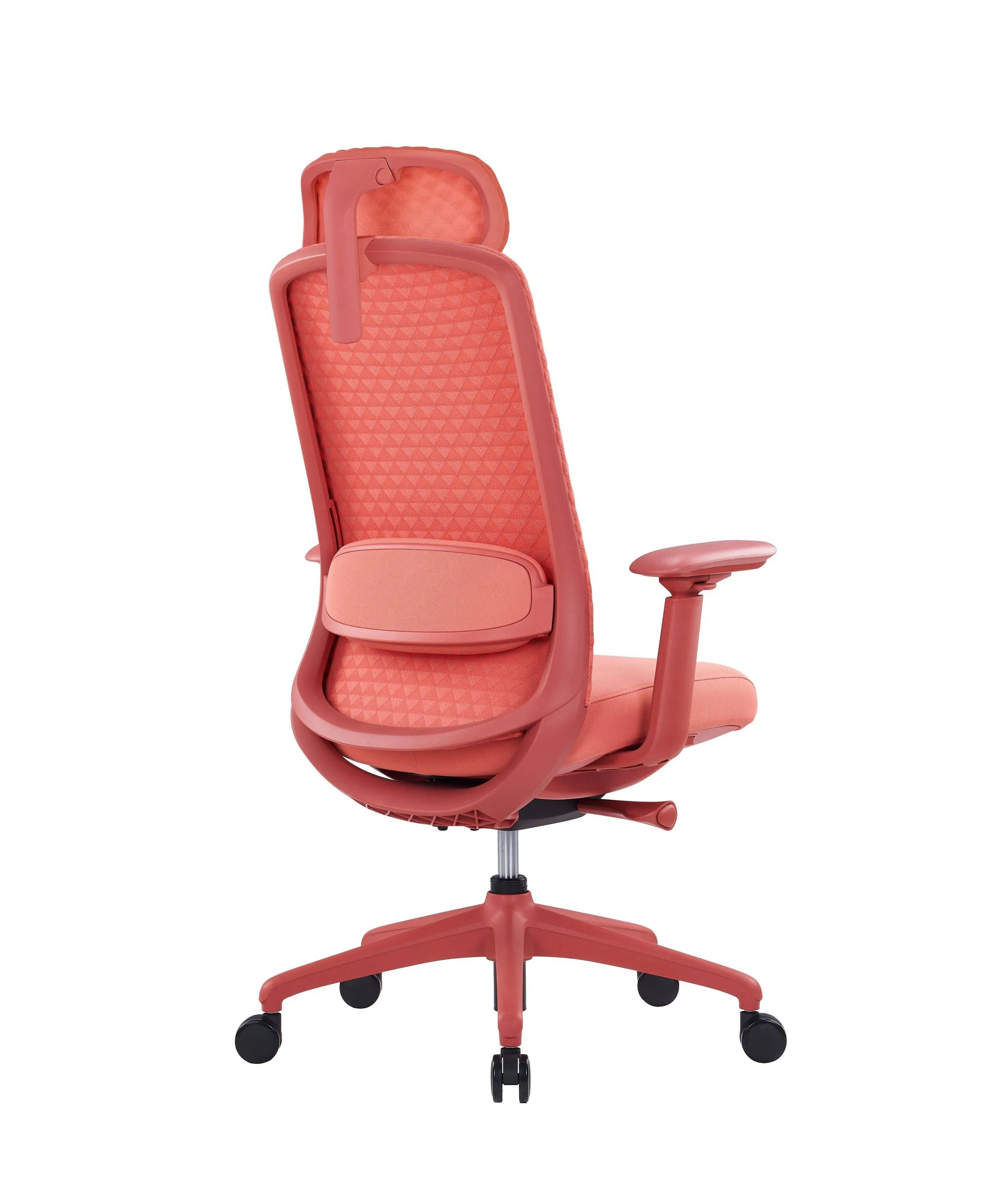 Breathable Coral Mesh Office Task Chair with Adjustable Lumbar