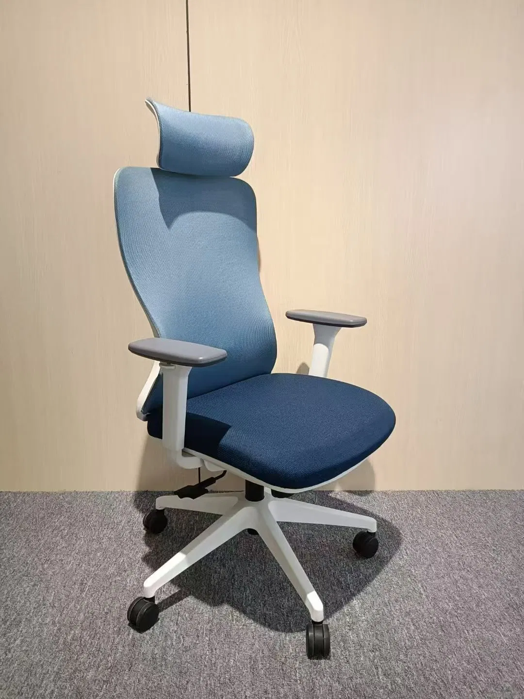 Ergonomic Mesh Office Chair, MID Back Desk Chair with Lumbar Support, Adjustable Height Task Chair for Home Office Work Study