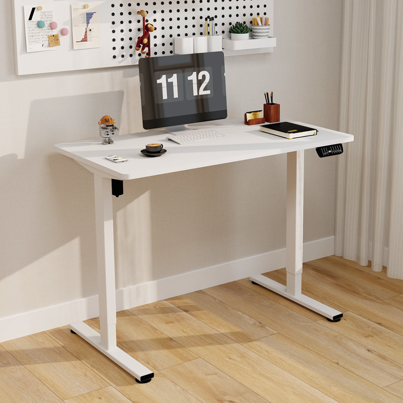 Versatile Height-Adjustable Desk with Sleek Design for Modern Offices