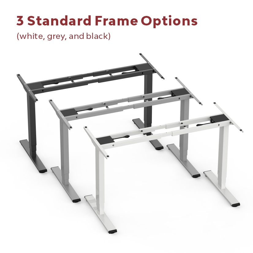 in Stock No Shaking Intelligent Digital Display Dual-Motor Height-Adjustable Desk for Personal Home Offices