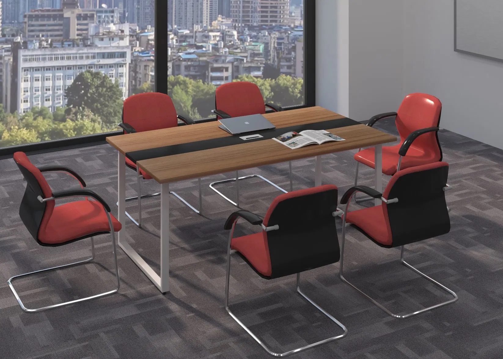 Meeting Desk Conference Table Wooden Conference Table Meeting Table Wood Conference Table Office Conference Table Negotiation Conference Room Table