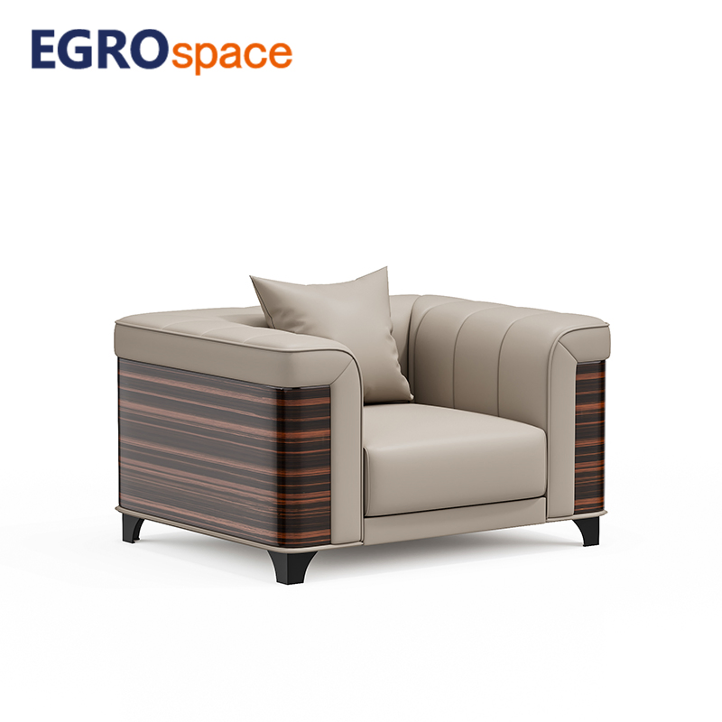 Egrospace Luxury Design European Style Modular Sectional Manager Reception Lounge Office Sofa Set