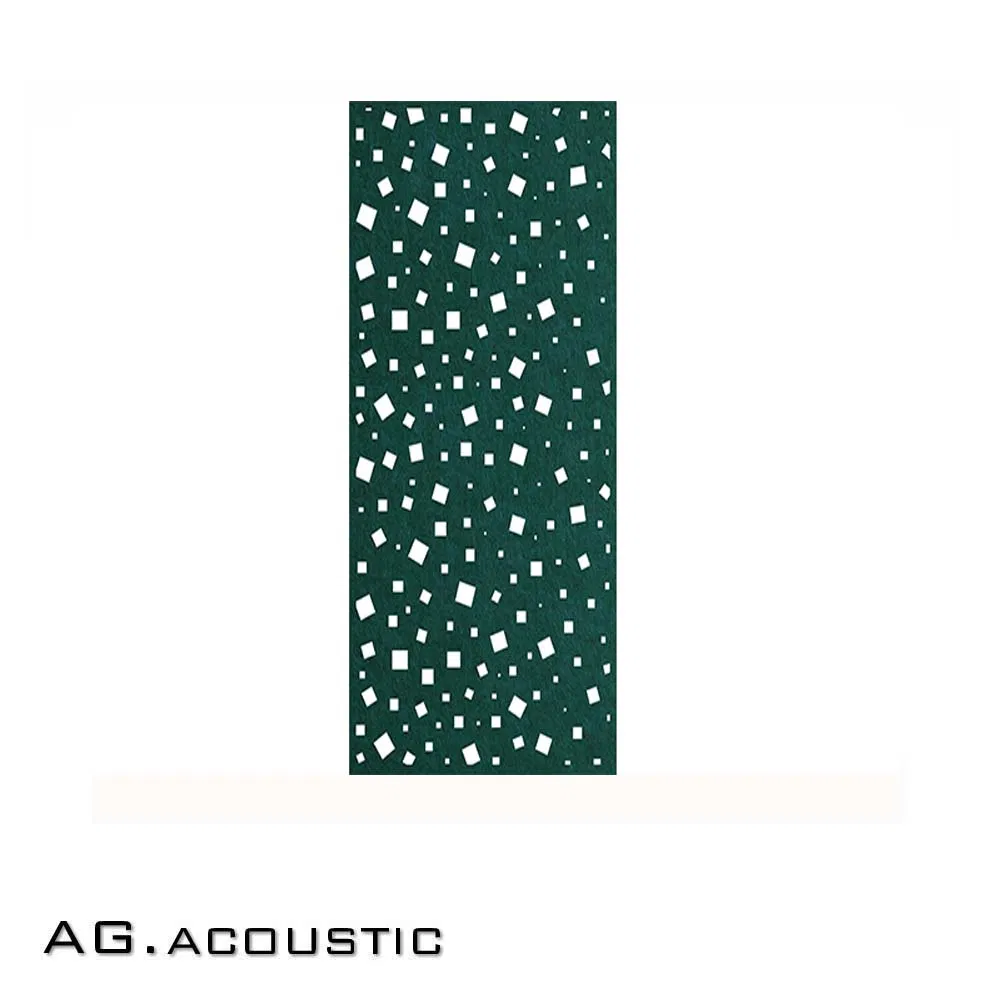 AG. Acoustic Office Partition Carved Polyester Fiber Soundproof Wall Board Movable Screen