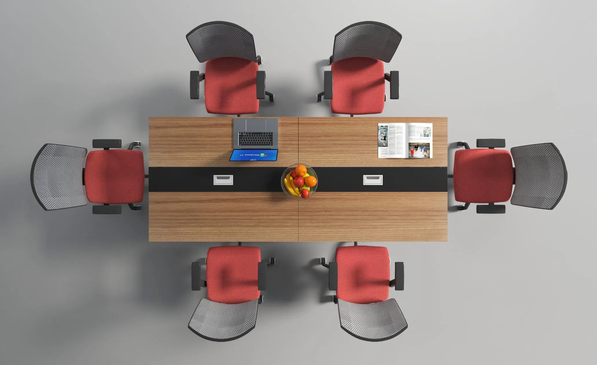 Versatile Multifunctional Conference Table for Boardrooms and Meeting Spaces Wood Conference Table Office Conference Table Meeting Table