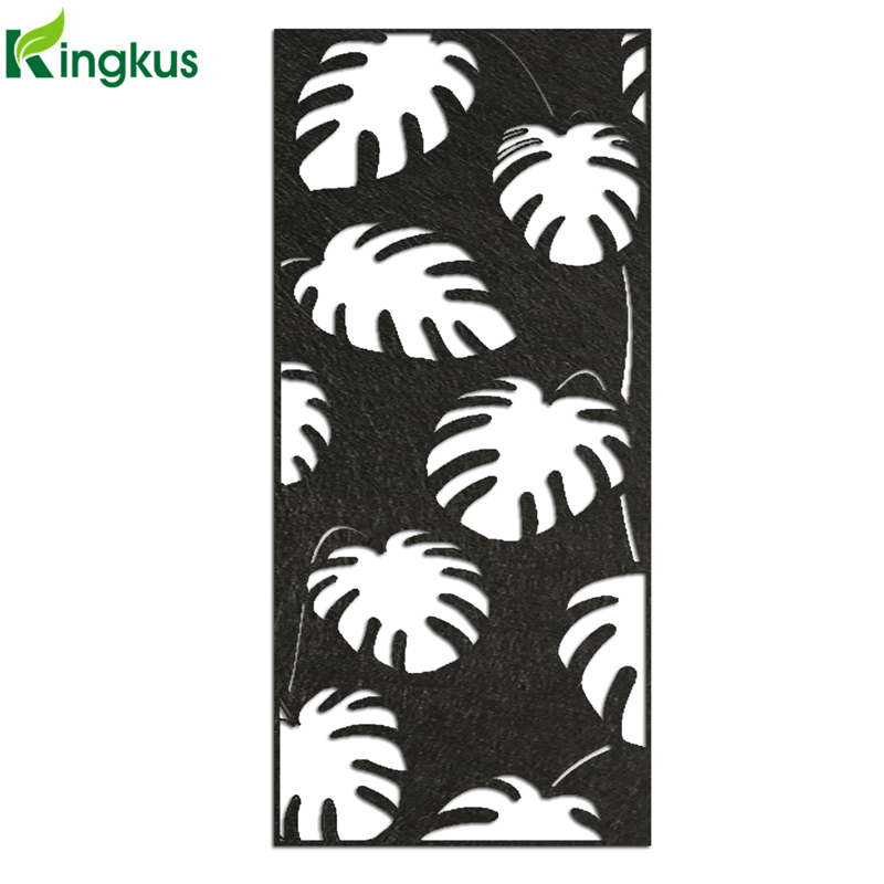 Hollowing-out Eco-Friendly Office Decor Polyester Fiber Partition Screen