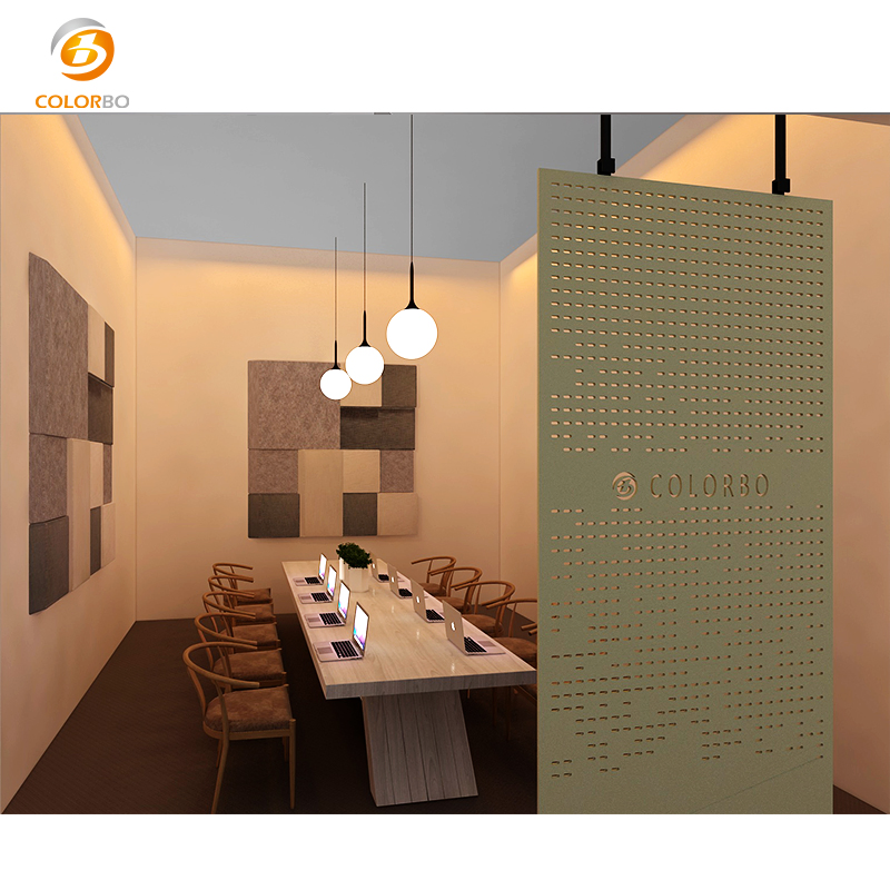 High Quality Polyester Acoustic Panels SGS Certified Divider Partition Room Furniture Screen