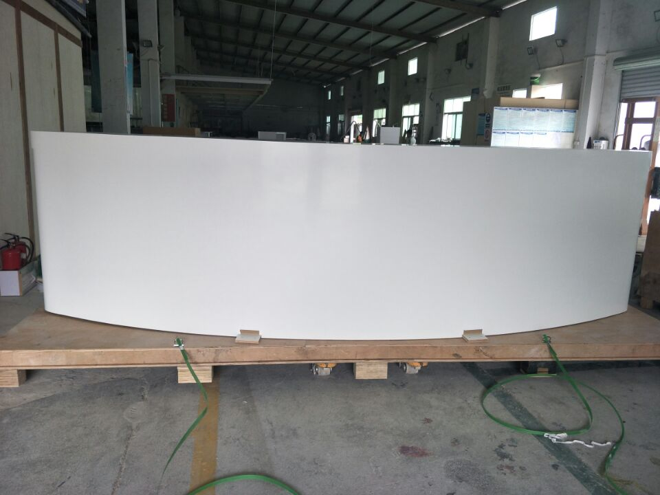 Premium Hot Sale Modern Style Custom Solid Surface Reception Desk for Offices