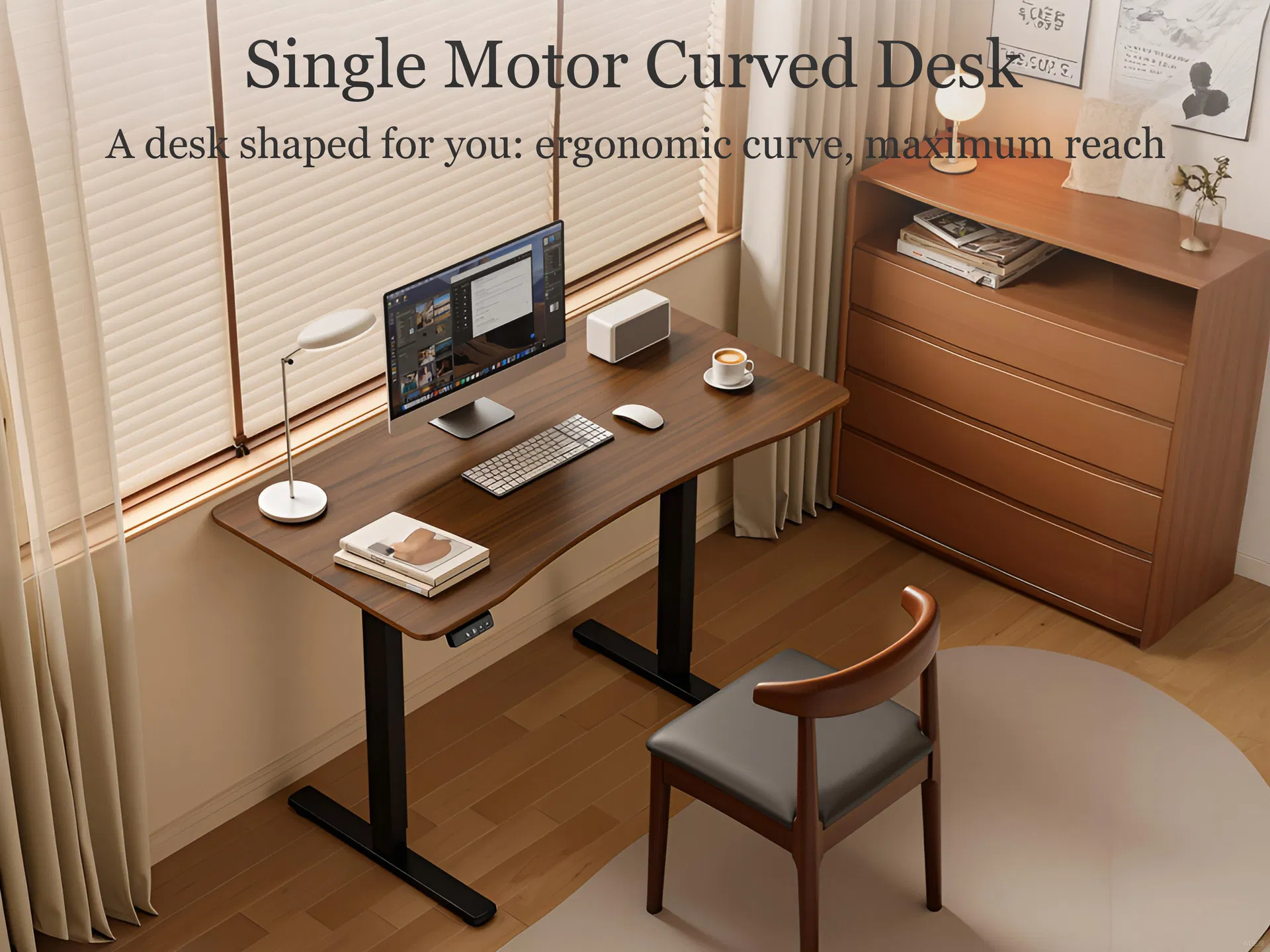 Ergonomic Sit Stand Desk