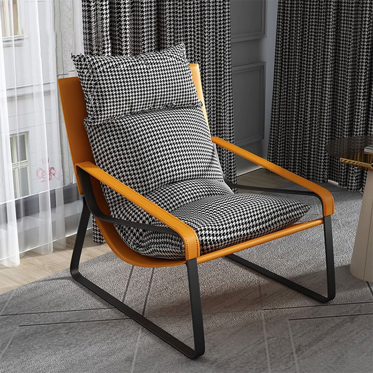 Liyu Custom Made Office Home Furniture Modern Living Room Single Lounge Sofa Accent Leisure Chair Armchair for Hotel Project