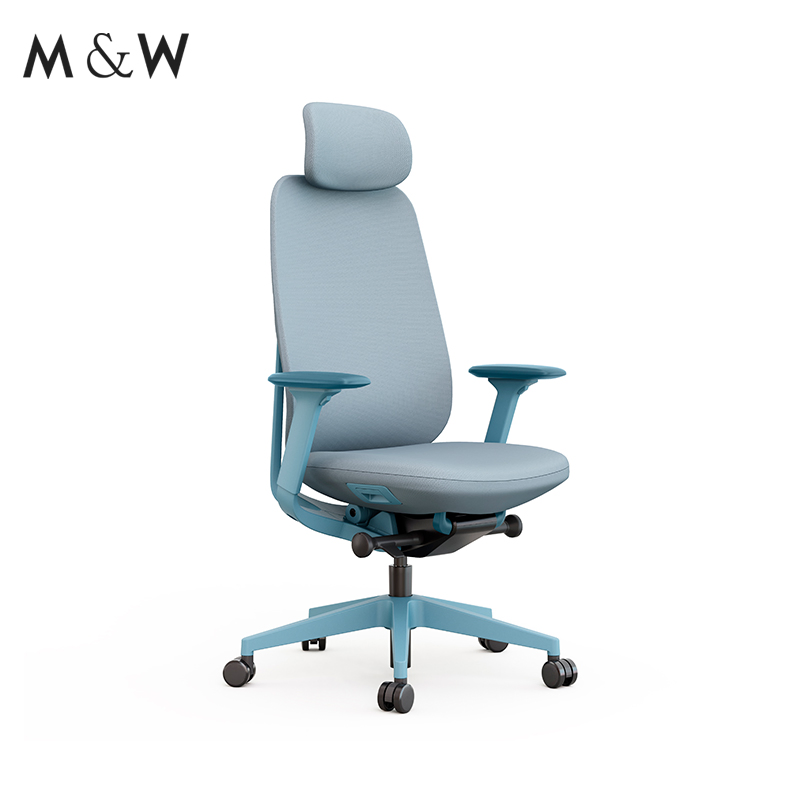 M&W Foshan Manufacture Wholesale Executive Fabric Furniture Ergonomic Office Chair