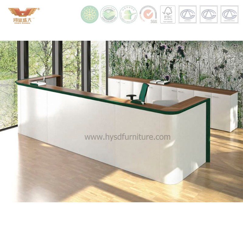 Modern White Luxury Front Salon Reception Desk (R17)