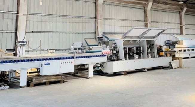 Vant Furniture factory floor showing office furniture production line