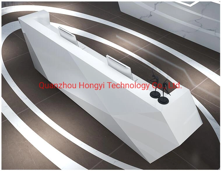 Modern Designs High Quality Office Front Counter Reception Desk Reception Table L Shaped Front Office Salon Reception Desk