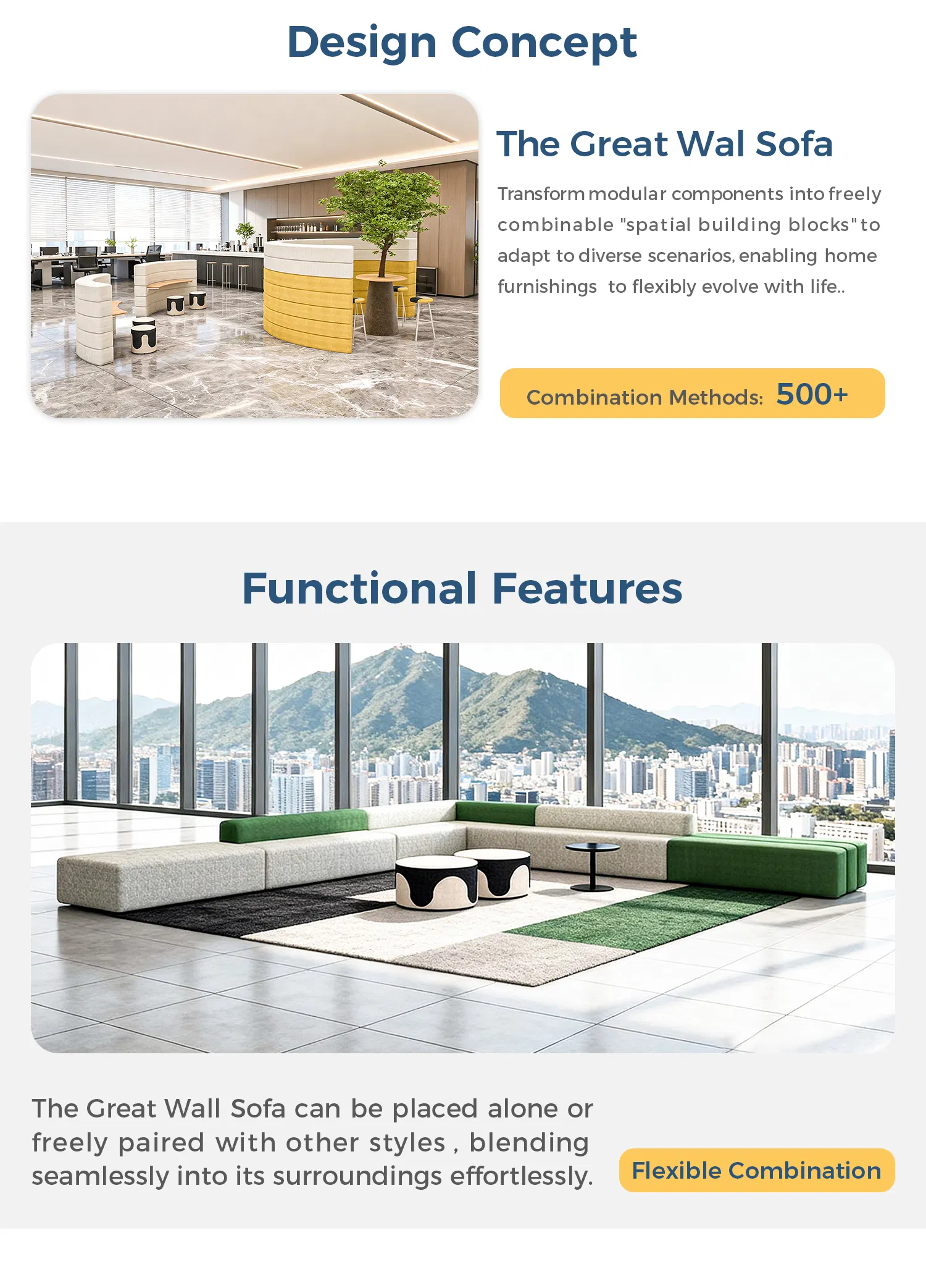 Modular Sofa Detail 2