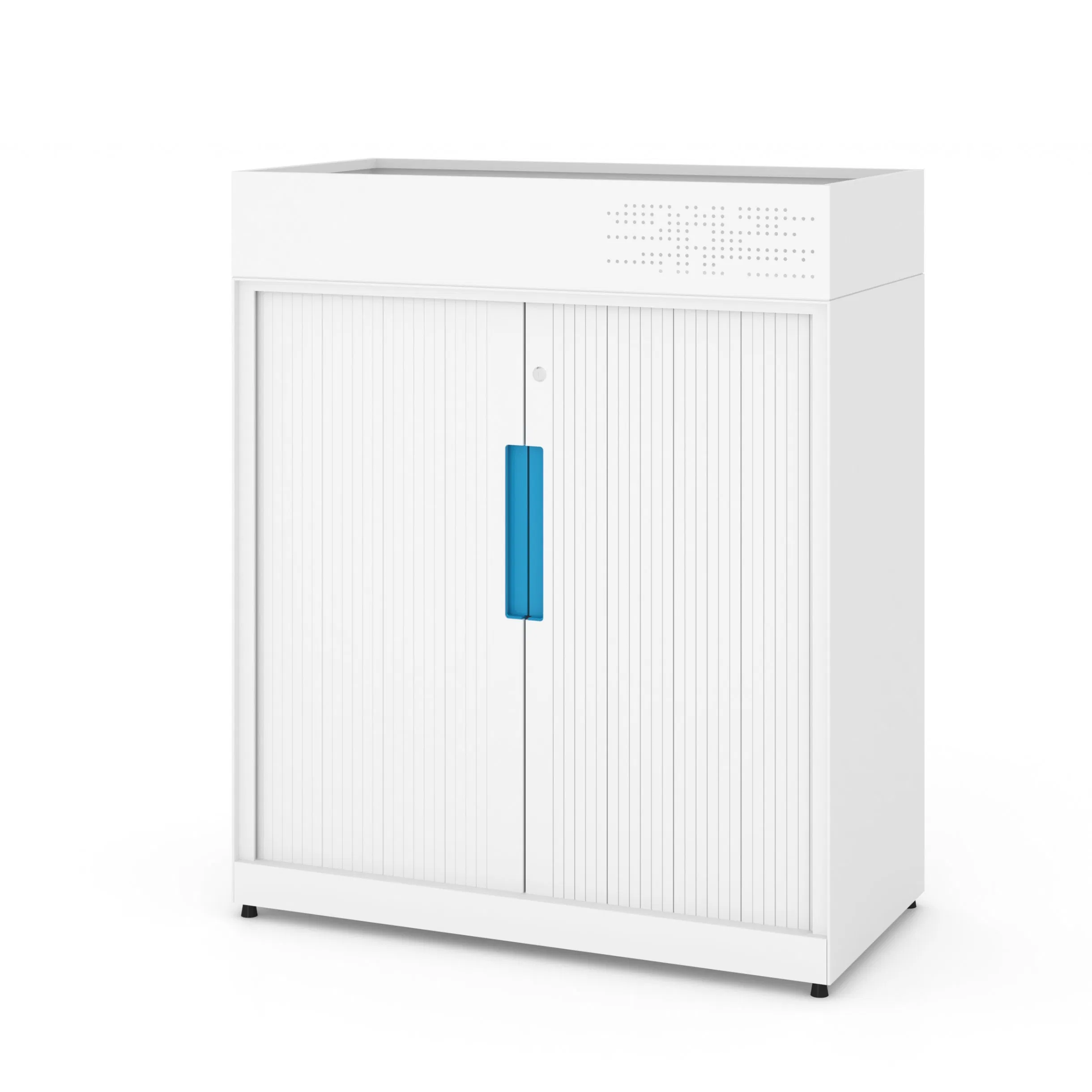 Hot Sale Metal Lateral Locker Storage Filing Cabinet with Plants Dividers for Office School Office Furniture Workstation Work Partition Cubicle Cabinet Planter