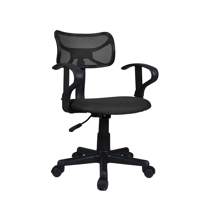 Basic Office Task Clerical Student Children Small Rolling Black Mesh Chair