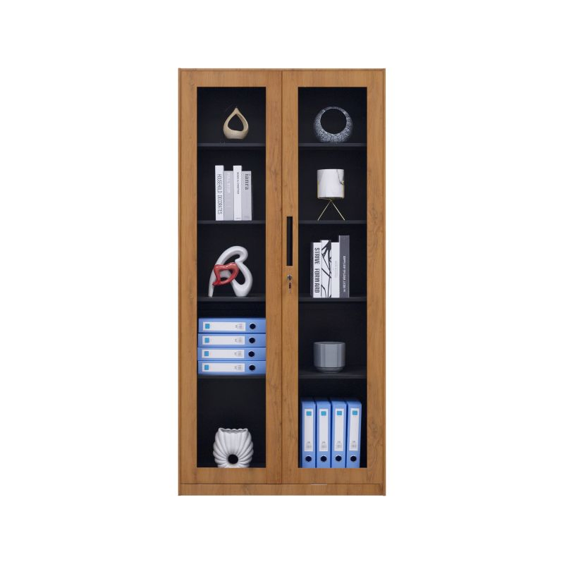 Full Glass Door Steel File Cabinet Office Use Storage Cupboard
