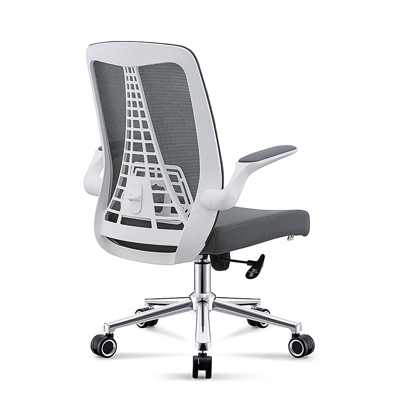 Wholesale Market Mesh Swivel Ergonomic Task Office Chair with Flip-up Arms
