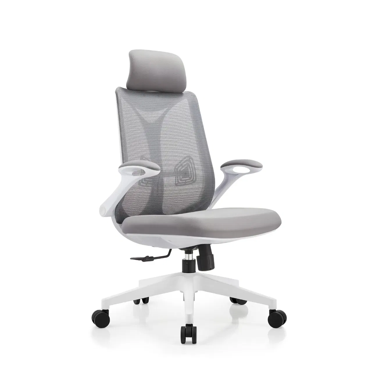 Adjustable Ergonomic Mesh Office Chair with High Back with Headrest and Breathable Cotton Seat